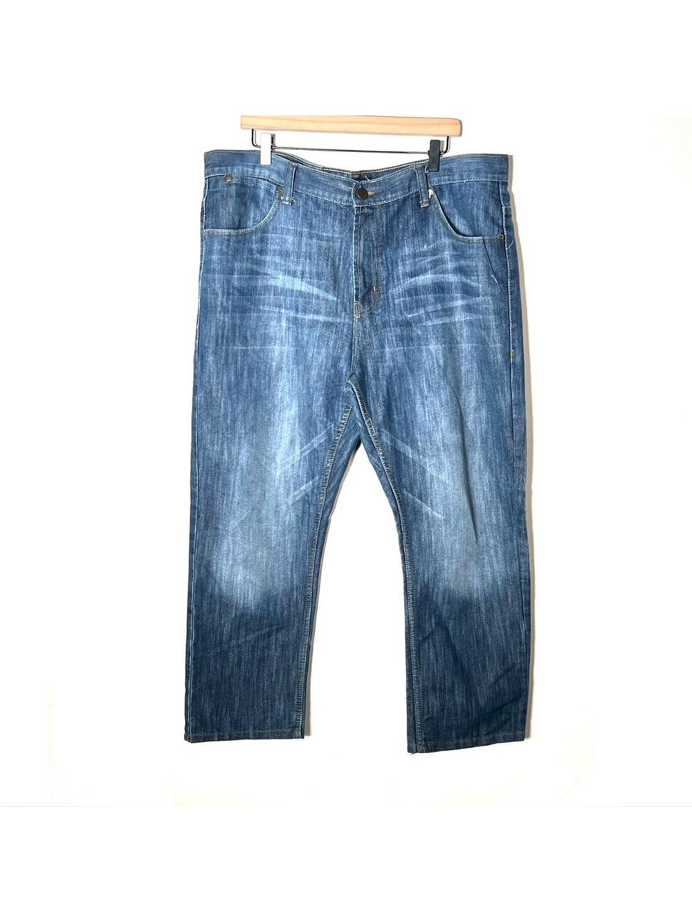 PD&C paper denim cloth medium wash straight fit leg size 40X26 B158